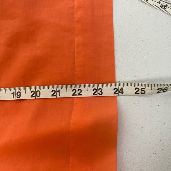 J Crew Size 8 Cotton Silk Blend Lightweight Tank Blouse Top Lined Peach Coral - Picture 12 of 12